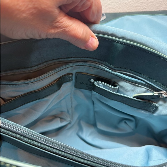 Cole Haan Green Leather Handbag - Picture 4 of 6